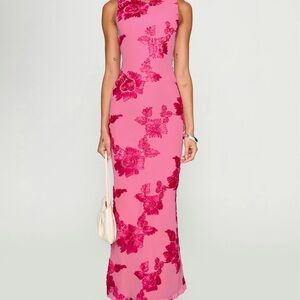 Princess Polly Pink Floral Maxi Dress